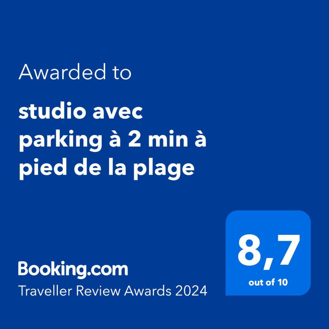 studio avec parking à 2 min à pied de la plage Argelès-sur-Mer Exterior foto